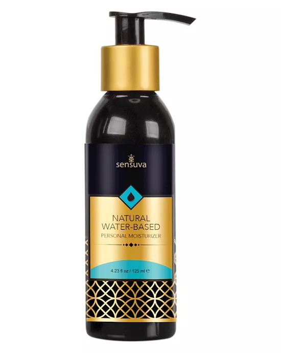 Sensuva Natural Water Based Personal Moisturizer - 4.23 oz Unscented