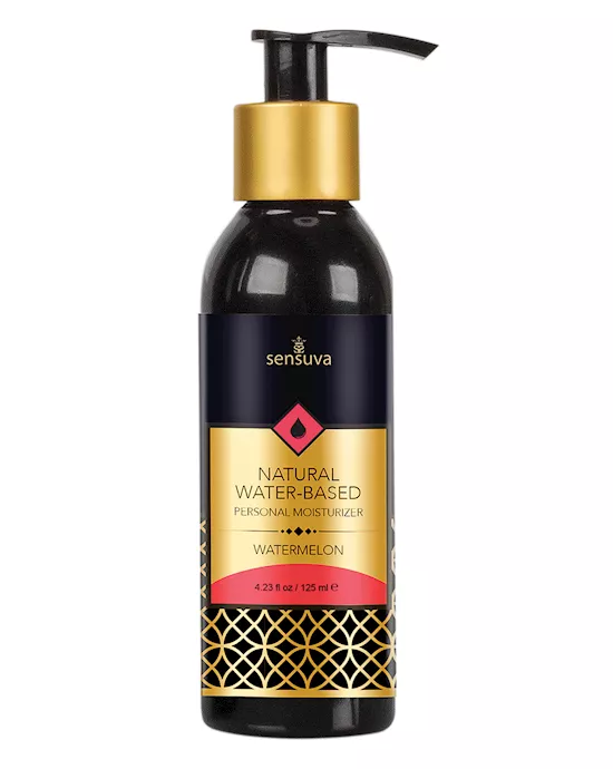 Sensuva Natural Water Based Personal Moisturizer - 4.23 oz Watermelon
