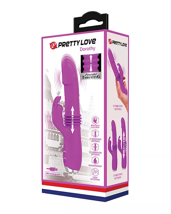 Pretty Love Dorothy Thrusting Rabbit - Fuchsia