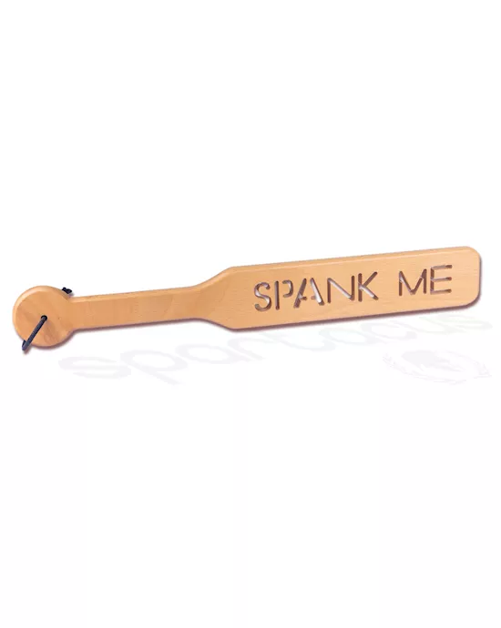 Spartacus Zelkova Wood Paddle - 40 cm Spank Me