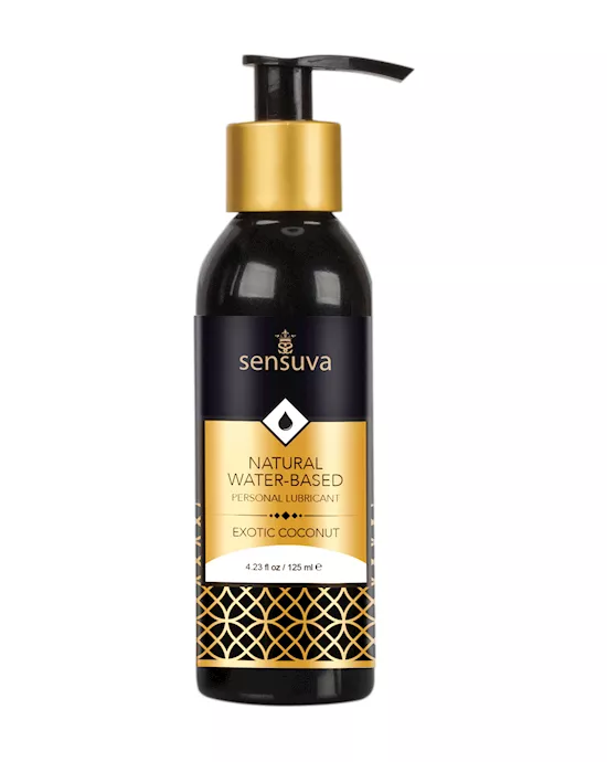 Sensuva Natural Water Based Personal Moisturizer - 4.23 oz Exotic Coconut