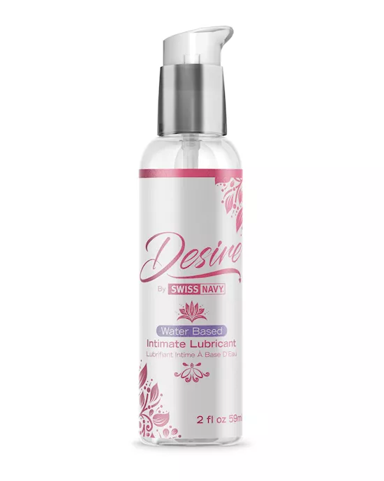 Swiss Navy Desire Water Based Intimate Lubricant - 2 oz