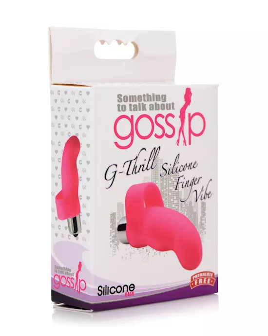 Curve Toys Gossip G-Thrill G Spot Finger Vibe - Magenta