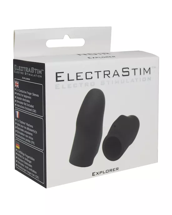 ElectraStim Explorer Electro Finger Sleeves - Black