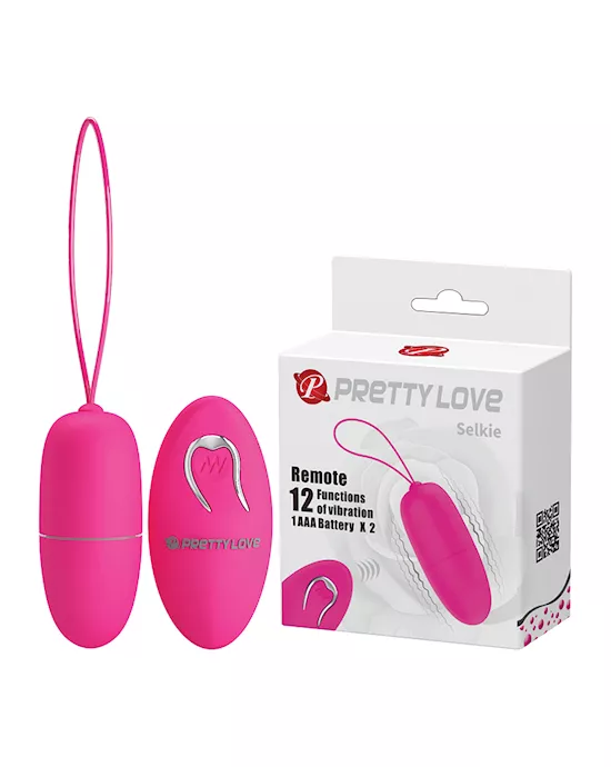 Pretty Love Selkie Battery Powered Egg - Fuchsia