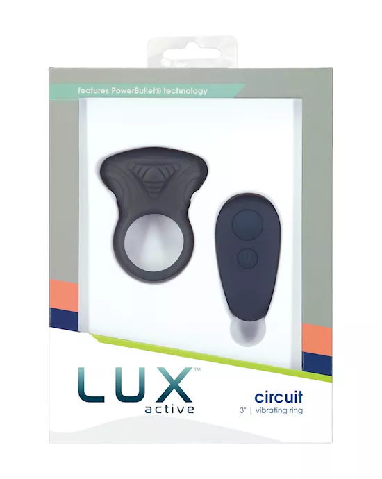 Lux Active Circuit Vibrating Ring - Dark Blue