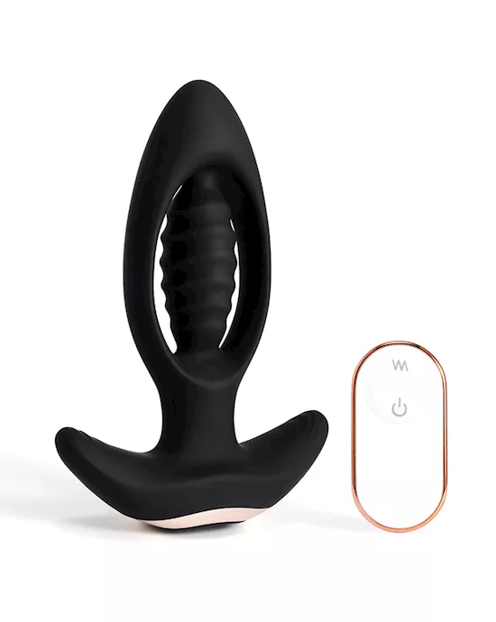Habiki Hollowed Vibrating Anal Plug