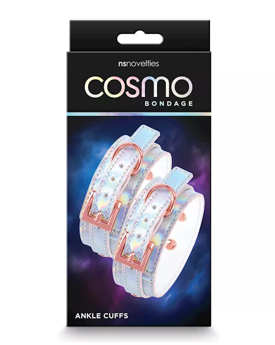 Cosmo Bondage Ankle Cuffs - Rainbow
