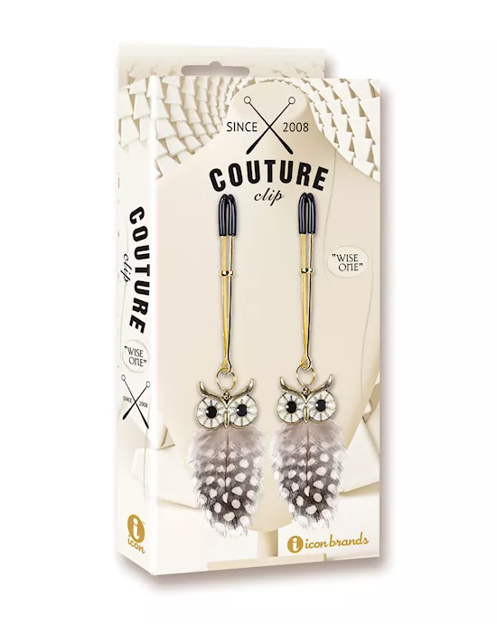 Couture Clips Luxury Nipple Clamps - Wise One