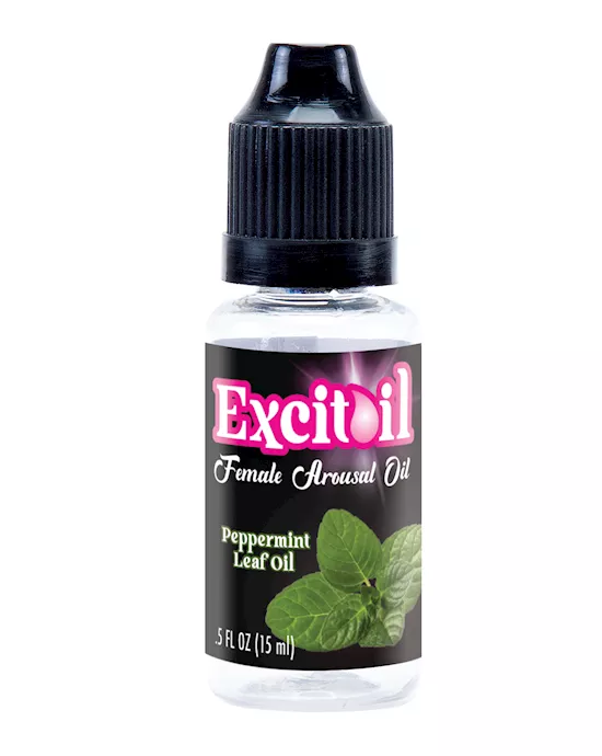Body Action Peppermint Arousal Oil - .5 oz