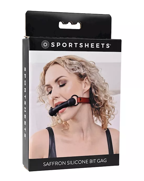 Saffron Silicone Bit Gag