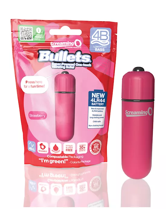 Screaming O 4B Bullet - Strawberry