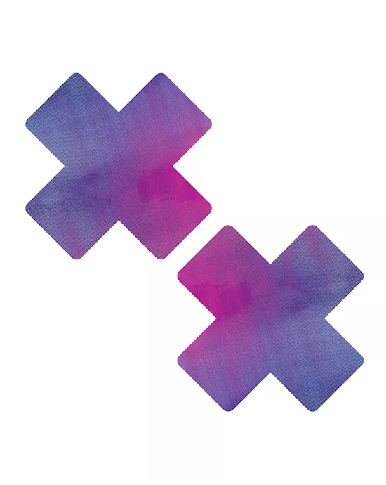 Neva Nude Chameleon Color Changing X Factor Pasties - Pink/Purple