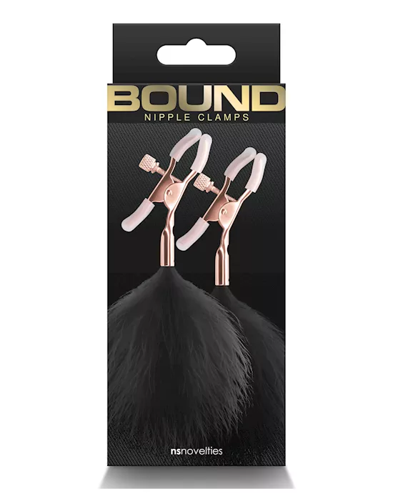 Bound F1 Nipple Clamps - Black