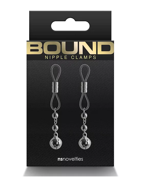 Bound D1 Nipple Clamps - Gunmetal