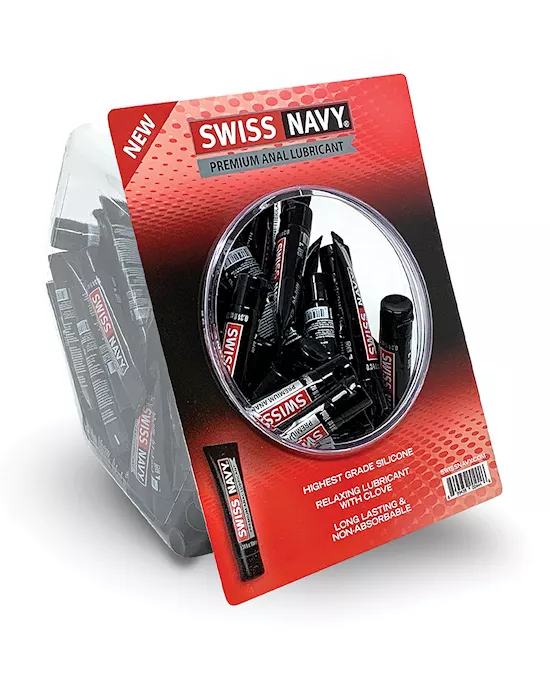 Swiss Navy Anal Lubricant - 10ml Bowl of 100