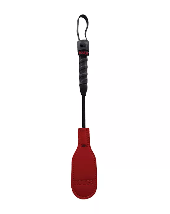 Rouge Mini Leather Oval Paddle - Red