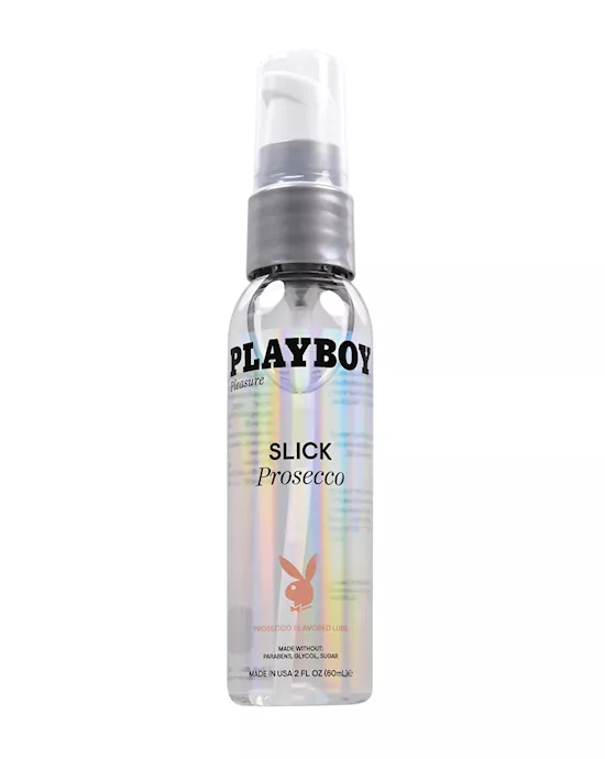 Playboy Pleasure Slick Lubricant -  2 oz Prosecco