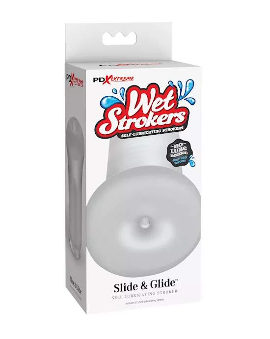 PDX Extreme Wet Strokers Slide & Glide - Frosted