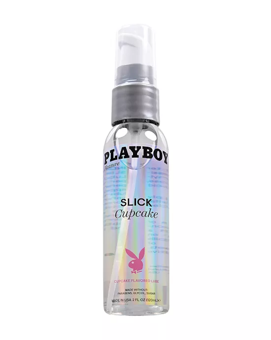 Playboy Pleasure Slick Lubricant -  2 oz Cupcake