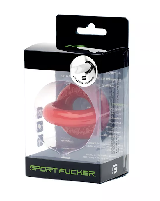 Sport Fucker Universal Cockring - Red