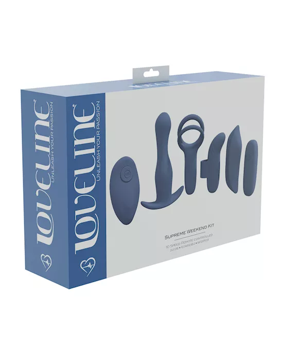 Shots LoveLine Supreme Weekend Kit - Blue Grey