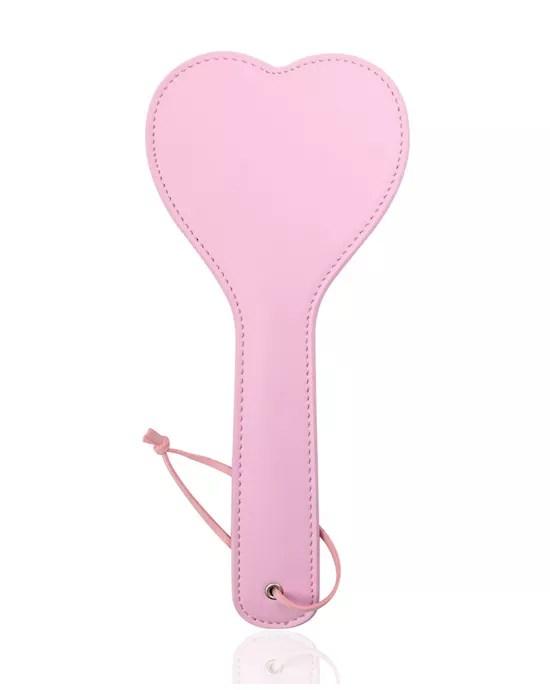Plesur Heart Shaped PVC Paddle - Pink