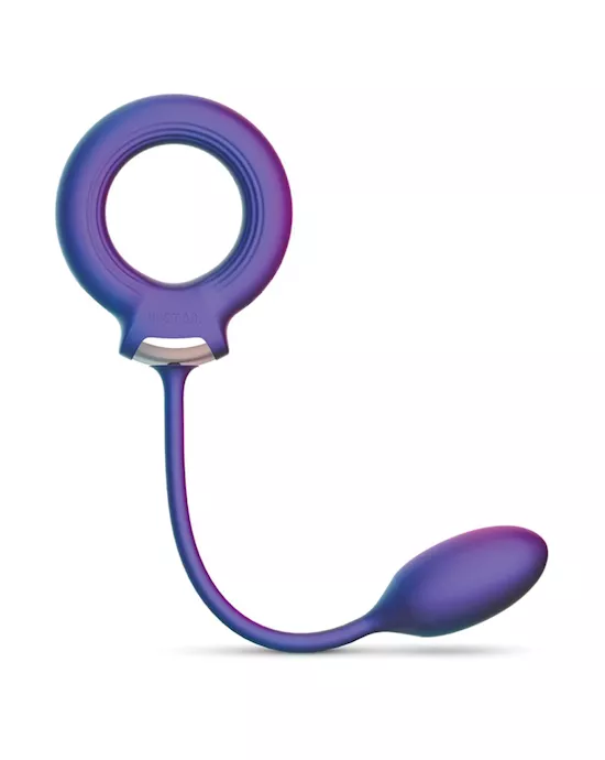 Hueman Solar Cock Ring w/Anal Ball - Purple