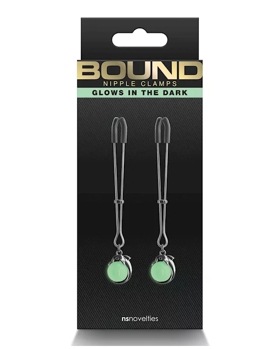 Bound G1 Nipple Clamps - Gunmetal