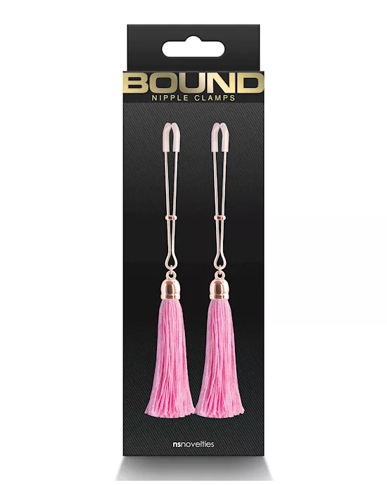 Bound T1 Nipple Clamps - Pink