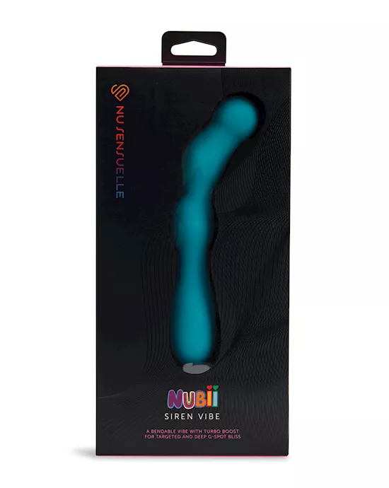 Nu Sensuelle Siren Nubii G-Spot Vibe w/Hinge - Blue