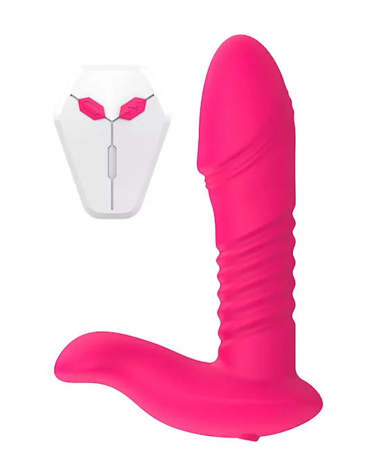 Hex Thrusting Wearable Vibrator