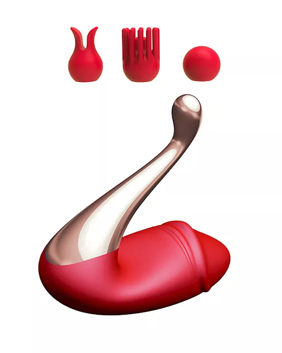 Swan Interchangeable Realistic Vibrator