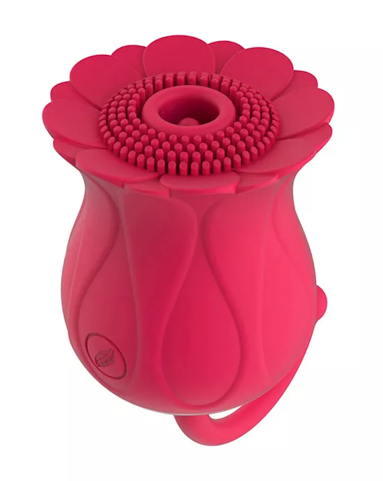 Beating Flower Suction Vibrator