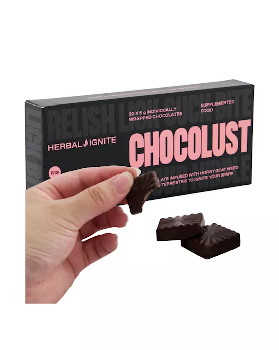 Chocolust Share Box - 20 X 5g Pieces