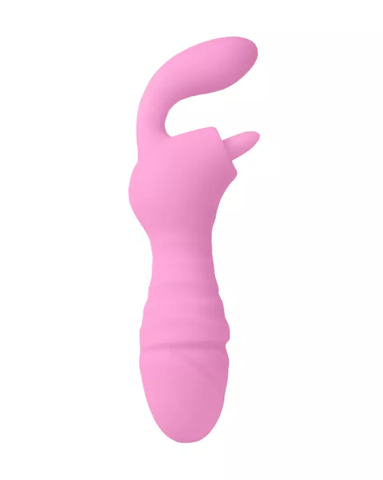 Mischievous Licking Bunny Vibe