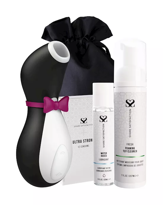 Free Satisfyer Penguin - Essentials Bundle
