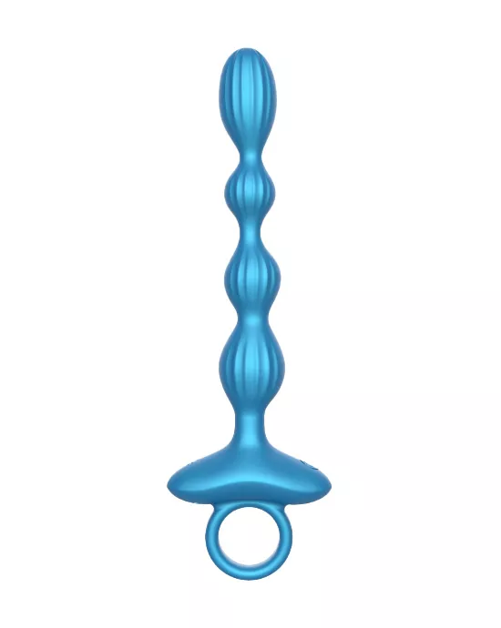 Pearly Pleasure Sensual Vibrating Anal Beads