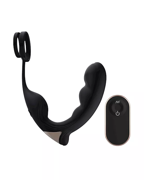 Oasis Prostate Vibrator With Cock Ring