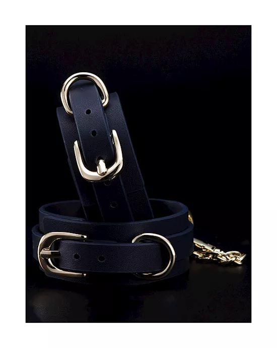 Faux Leather Handcuffs