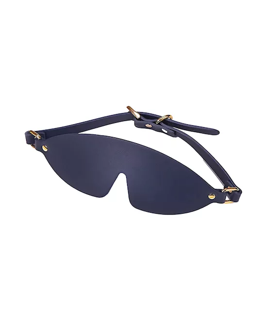 Soft Faux Leather Eye Mask