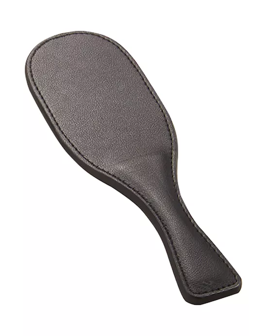 Spanking Round Leather Paddle