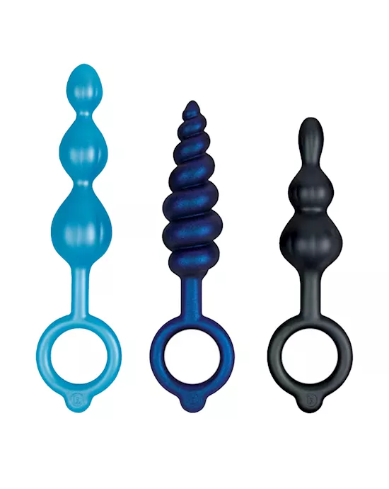 B Vibe Butties Beaded Bundle Anal Plug Set