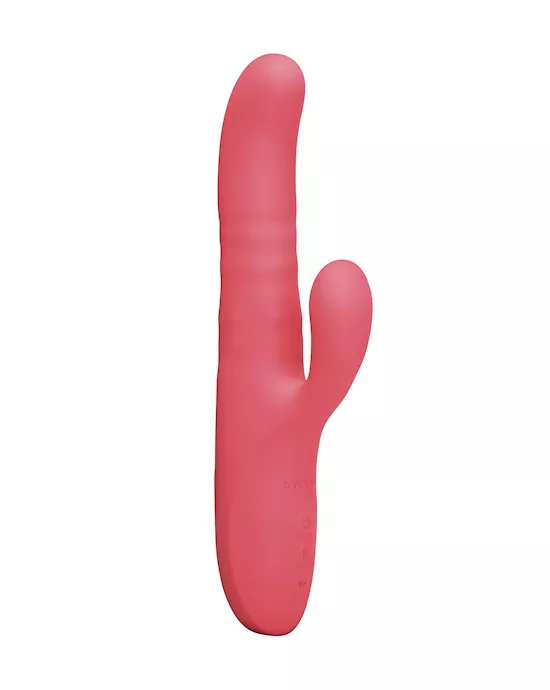 Le Wand Thrust Rechargeable Thrusting Rabbit Vibrator