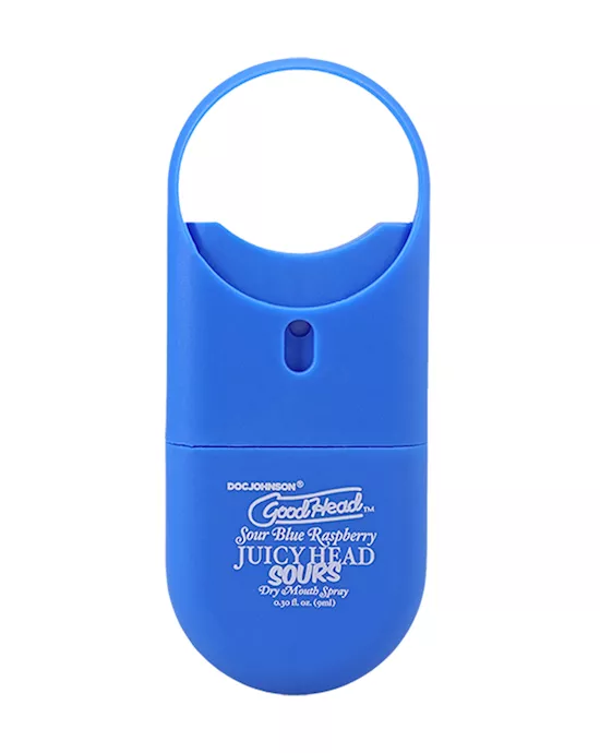 Goodhead Juicy Head Spray To-go - Sour Blue Raspberry