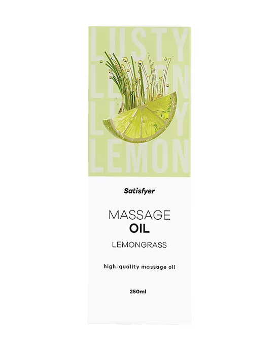 Satisfyer Massage Oil Lemongrass 250ml