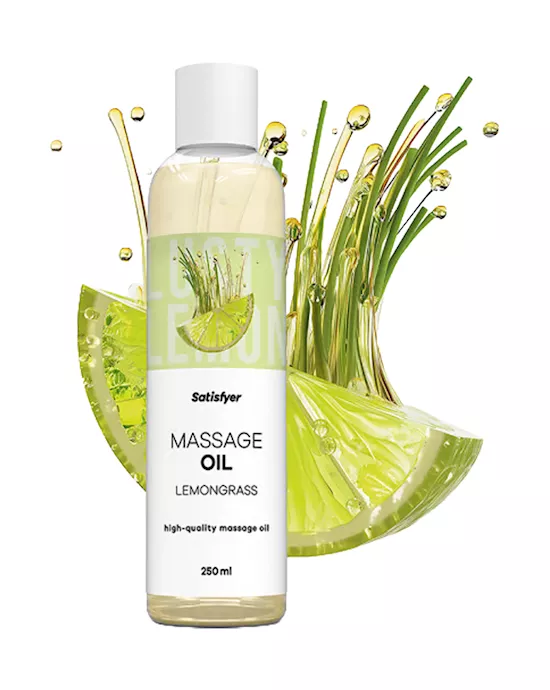 Satisfyer Massage Oil Lemongrass 250ml