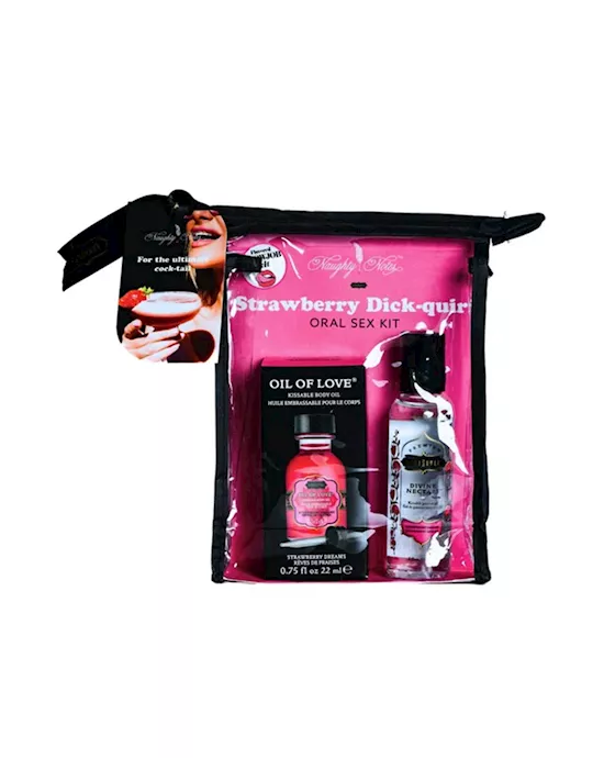 Strawberry Dick-quiri Cocktail Oral Sex Kit