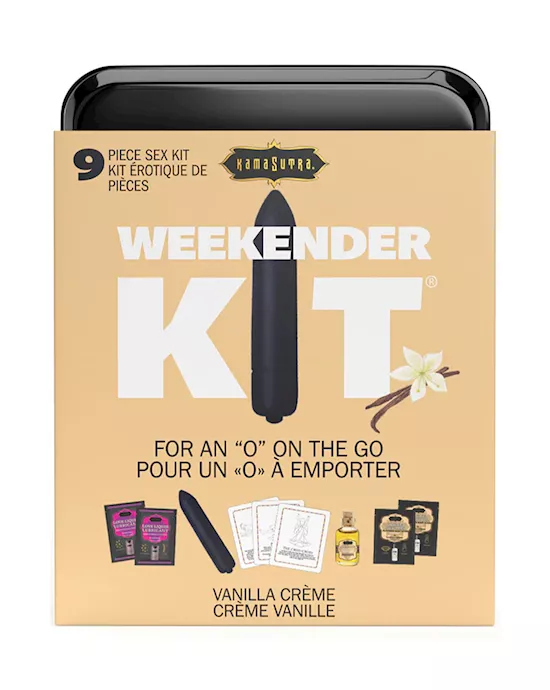 Vanilla Crème Vibrator Weekender Kit
