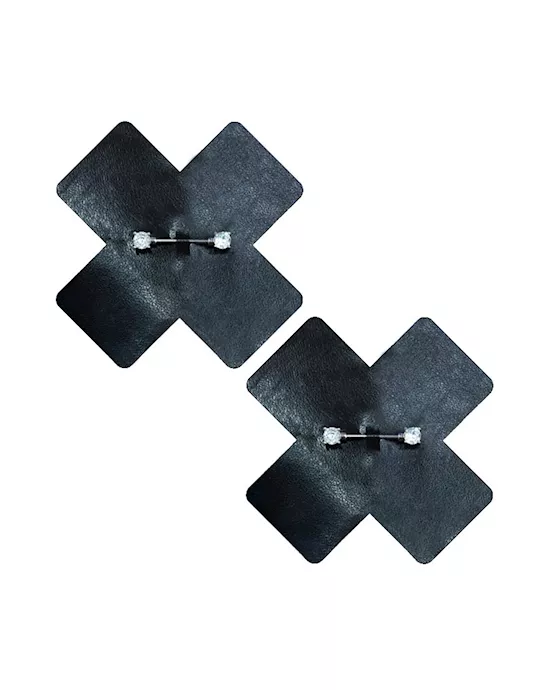 Peek A Boo Jewel Piercing X Nipple Cover Pasties